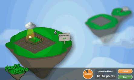 floaty farms Game view