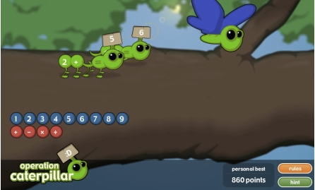 operation caterpillar Game view