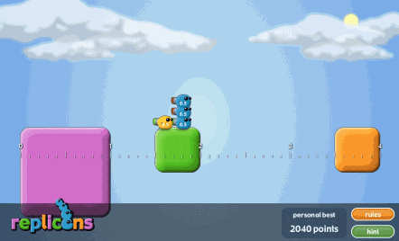 replicons Game view